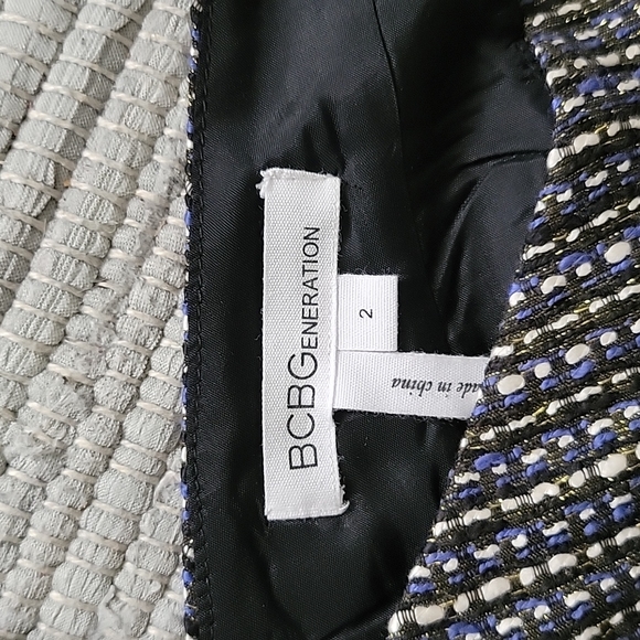 BCBGeneration tweed party dress Size 2 - Picture 4 of 5